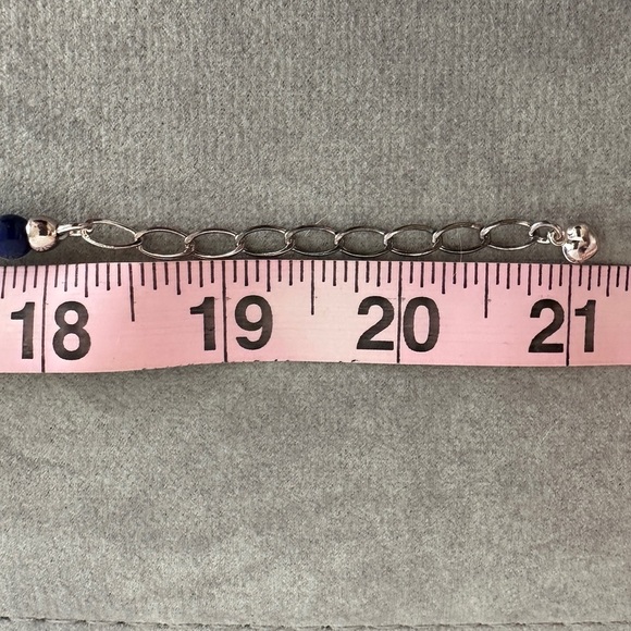 Blue Lapis and Turquoise Beaded Necklace by Jay King - Picture 6 of 8